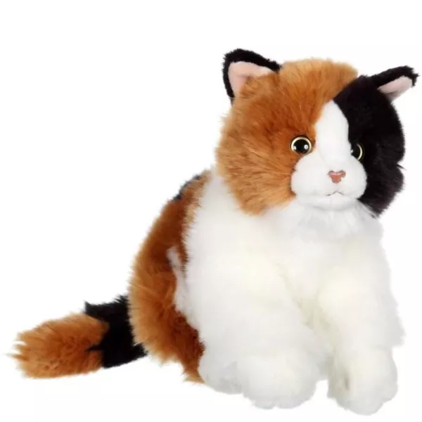 Plush - Gipsy Toys - Mimiz cat - 28cm - Tricolor