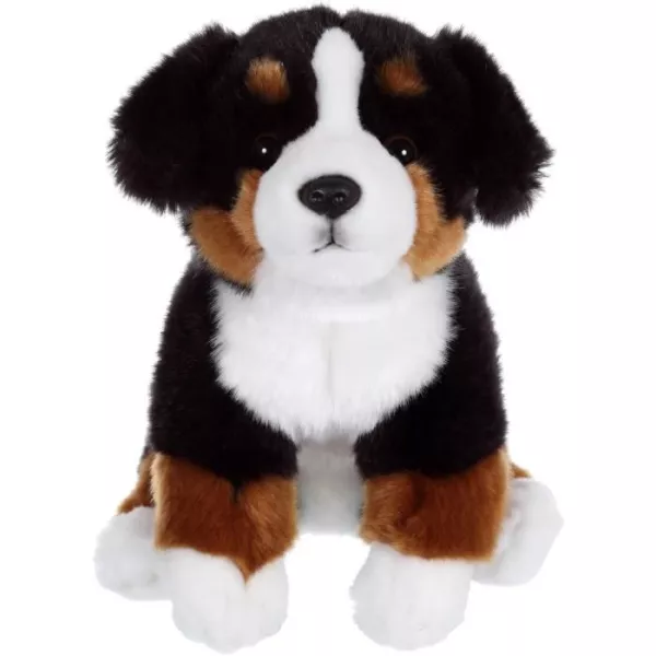 Peluche Chien Bouvier Bernois - GIPSY TOYS - Assis, 25 cm