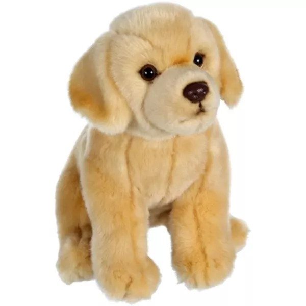 Peluche Chien Labrador Beige - GIPSY TOYS - Assis, 25 cm