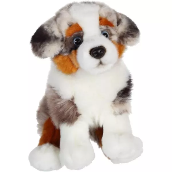 Plush - Gipsy Toys - Sitting dog - 25cm - Australian Shepherd