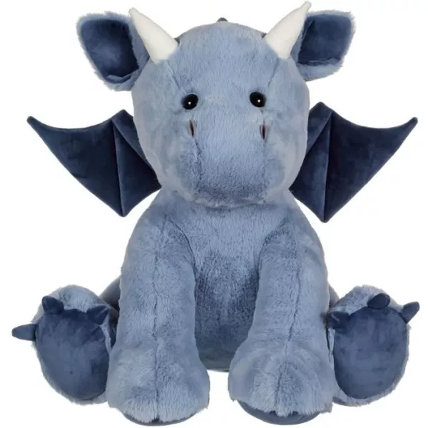 Plush - Gipsy Toys - Floppy Dragon - 30cm - Blue