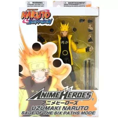 BANDAI - Anime Heroes Figure Naruto - Six Paths Sage Mode