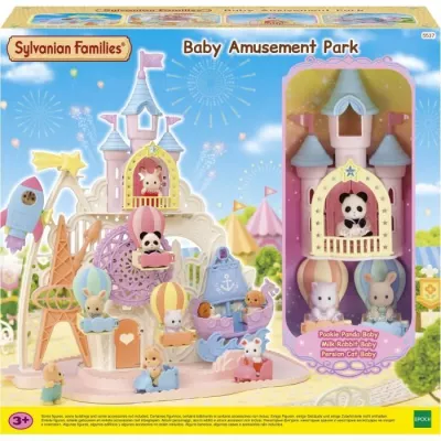 Parc d'attraction féérique - SYLVANIAN FAMILIES - 5645 - 4 univers m