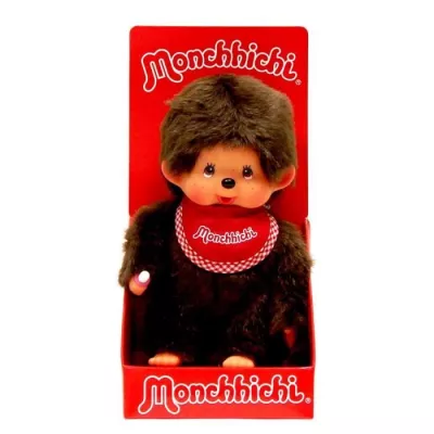 Monchhichi Red Bib Boy 20 cm