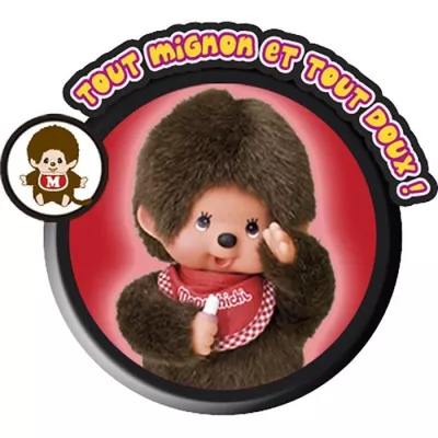 Monchhichi Red Bib Boy 20 cm