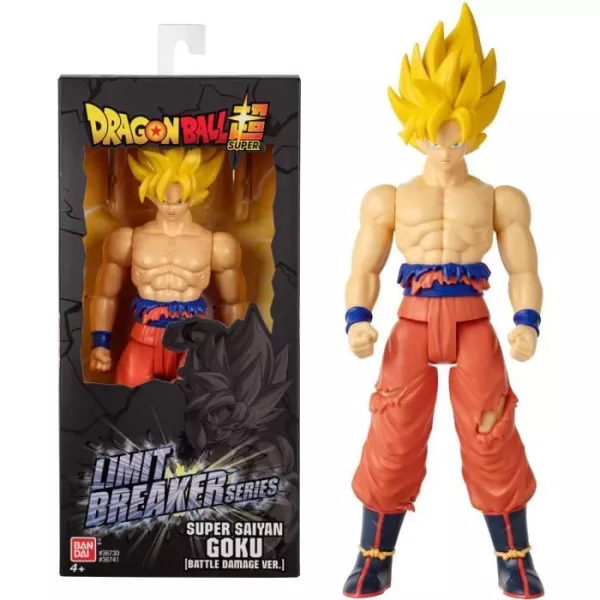 DB Giant Limit Breaker Super Saiyan Goku Figure (Battle Damage Ver.)