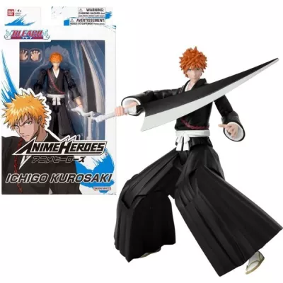 Bandai - Anime Heroes - Bleach - Anime Heroes Figure 17 cm - Kurosaki