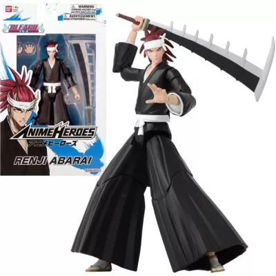 Bandai - Anime Heroes - Bleach - Anime Heroes Figure 17 cm - Abarai Re