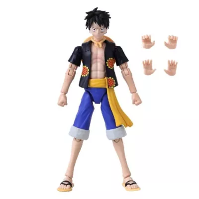 Figure Anime Heroes - Bandai - One Piece - Luffy (Dressrosa) - 17 cm