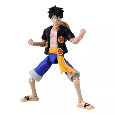 Figure Anime Heroes - Bandai - One Piece - Luffy (Dressrosa) - 17 cm