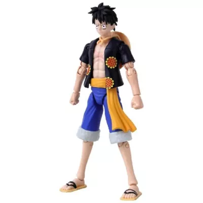 Figure Anime Heroes - Bandai - One Piece - Luffy (Dressrosa) - 17 cm