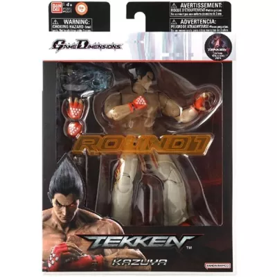 Figurine d'action Tekken - Bandai - Kazuya Mishima - 17 cm