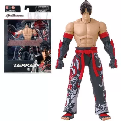 BANDAI - Tekken - Action Figure 17 cm - Jin Kazama Game Dimensions - 4