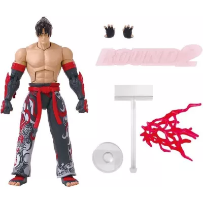 BANDAI - Tekken - Action Figure 17 cm - Jin Kazama Game Dimensions - 4