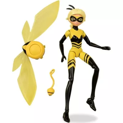 Mini-poupée Queen Bee - MIRACULOUS - 12 cm - Jaune et noir - 4 ans et