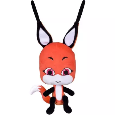 Peluche Trixx - BANDAI - Miraculous - Kwami de l'illusion renard