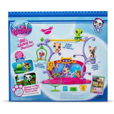 BANDAI - Littlest Pet Shop - Pets Got Talent Playset - Playset with 2