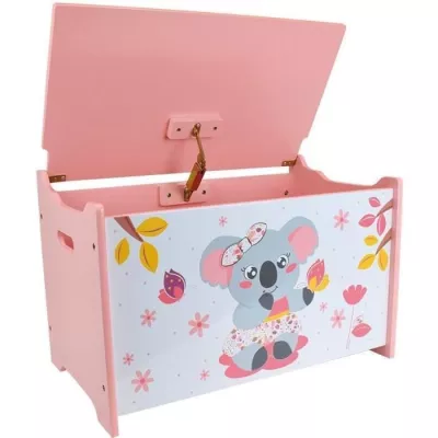 CALLY MIMI KOALA Wooden toy box ± 40 x 58 x 36 cm for children