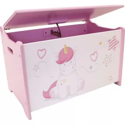 Fun House Unicorn chest has wooden toys for child