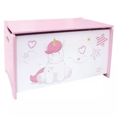 Fun House Unicorn chest has wooden toys for child