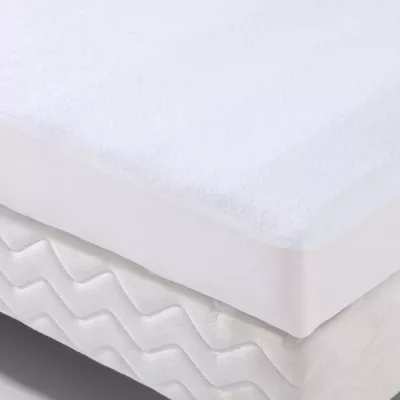 Protégez votre matelas avec style: Alese housse imperméable en éponge 100% coton - Blanc