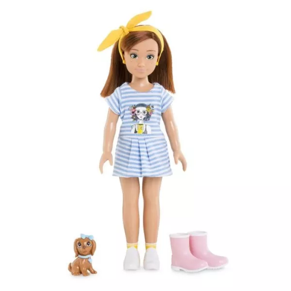 Corolle Girls - Nature and Adventure Zoé Box - Mannequin doll - 6 Accessories - 28 cm - 4 years old