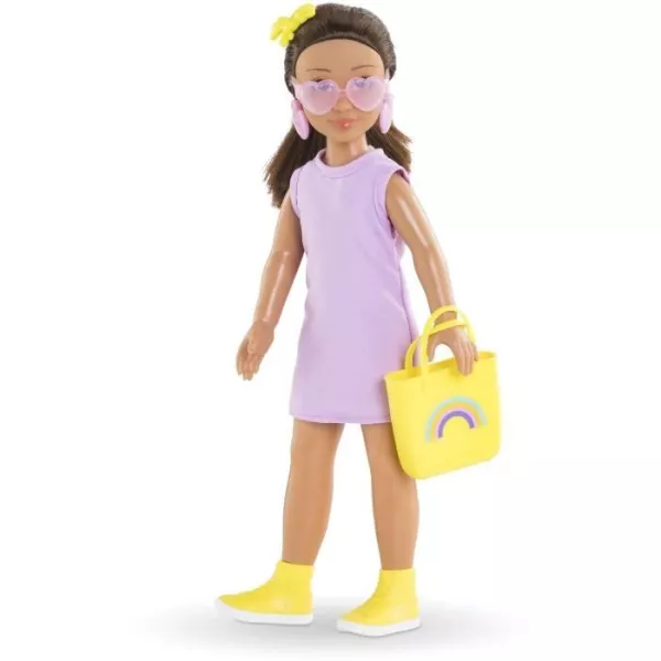 Coffret Luna Shopping COROLLE GIRLS - poupée mannequin - 6 accessoires - 28 cm - des 4 ans