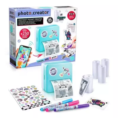 Toys Channel - Instant Pocket Photo Creator Printer - Impressi