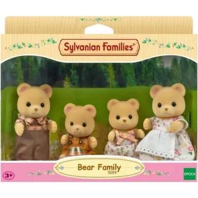 Figurines miniatures - SYLVANIAN FAMILIES - La famille Ours - 4 person