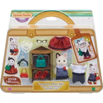 SYLVANIAN FAMILIES 5462 The Fashion Suitcase And Big Sister Two-tone C