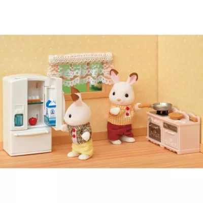 The Cozy Cottage and Maman furnishings set - Sylvanian Families - 5449