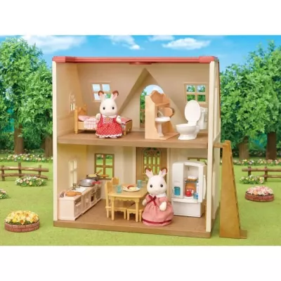 The Cozy Cottage and Maman furnishings set - Sylvanian Families - 5449