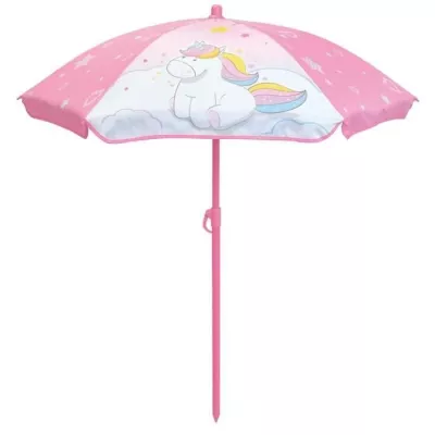 Table pique-nique Licorne en pin avec parasol - FUN HOUSE - H.53 x l.9