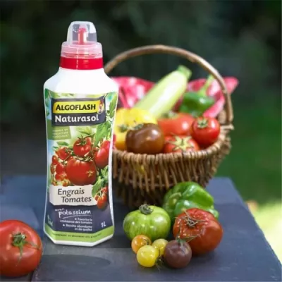 Engrais liquide Tomates 1 L - Formule spéciale pour une récolte abondante