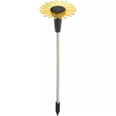 Decoration lumineuse solaire GALIX G4460 - Forme Tournesol - H44cm