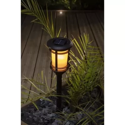 Lanterne solaire effet flamme naturelle - GALIX - 33 LED vacillantes -