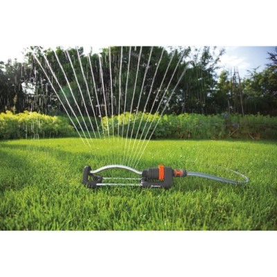 Arroseur oscillant Aqua S - GARDENA - Arrosage 220m² - Portée 17m - Garantie 5 ans