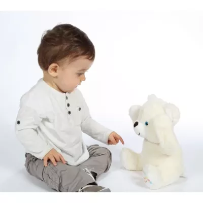 Gipsy Toys - Ourson Coucou Tout Doux - Peluche a Fonction - 25 Cm