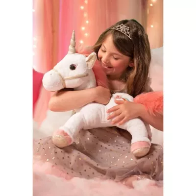 Gipsy Toys - Licorne Lica Bella Magique - 35 cm - Rose et Blanc