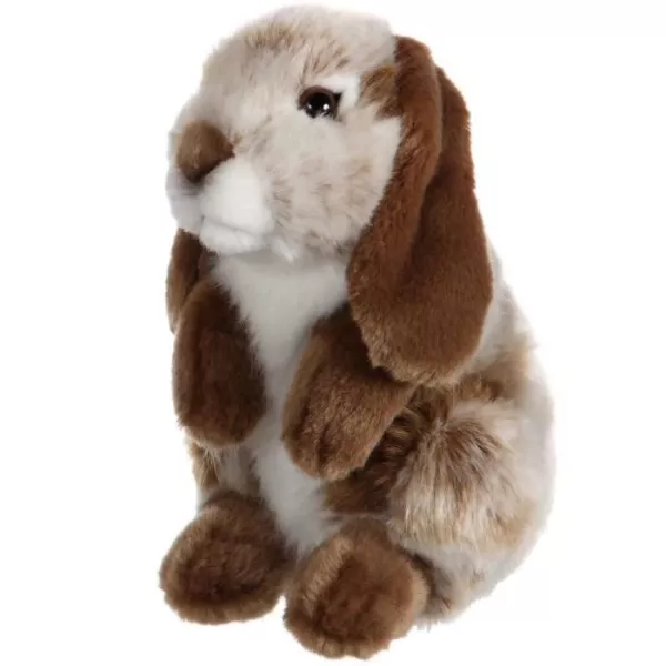 Gipsy Toys - Lapin Bélier - Peluche - 18 cm - Marron