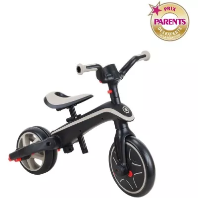 Evolved tricycle EXPLORER 4 IN 1 PLIABLE - GLOBBER - Taupe - Draisie