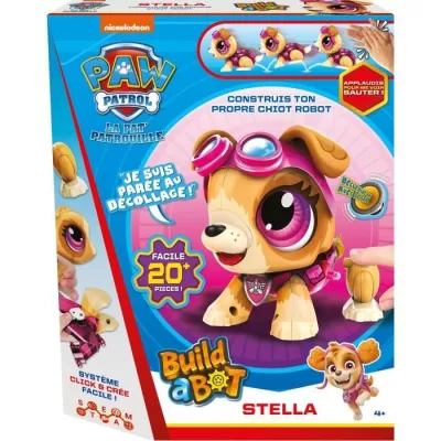 Build A Bot Paw Patrol - Robot Paw Patrol Stella - GOLIATH