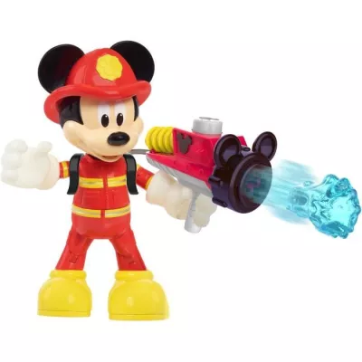 Disney - Mickey fire figurine 15 cm, articulated, children's toy of 3