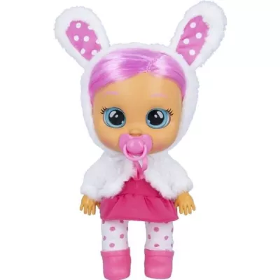 Poupon interactif Cry Babies Dressy Coney - IMC TOYS - Rose - 18 mois