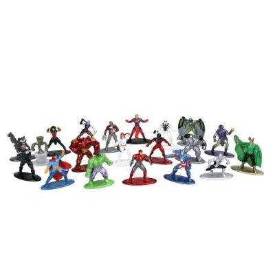 Coffret Marvel - 20 figurines 4cm en métal