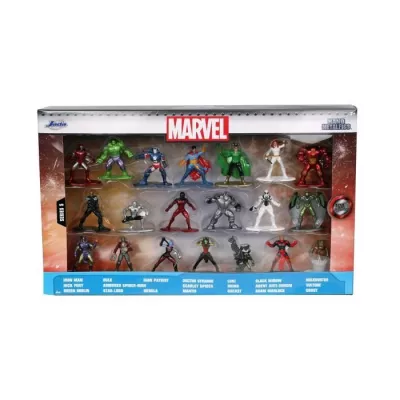 Coffret Marvel - 20 figurines 4cm en métal