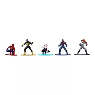 Coffret Spiderman - 18 figurines 4cm en métal - Personnages de l'univ