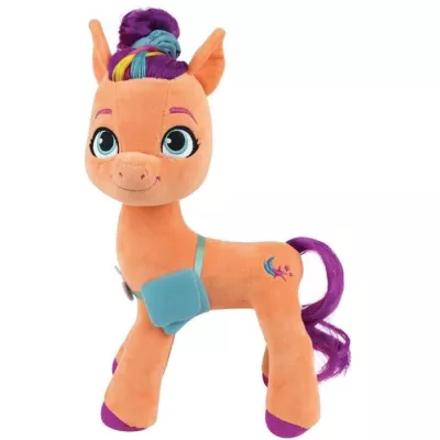 Jemini my little pony peluche sunny articulee +/- 30 cm avec 3 accesso