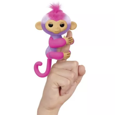 Figurine interactive FINGERLINGS - Petit singe CHARLI de LANSAY