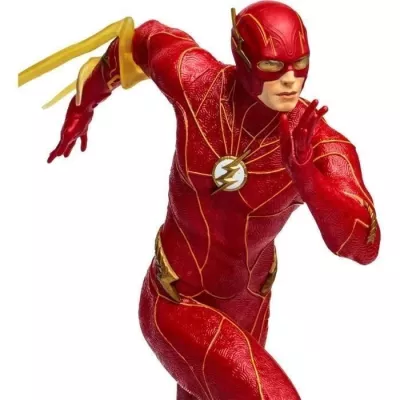 DC The Flash Movie - The Flash (Hero Costume) - 30cm - Lansay